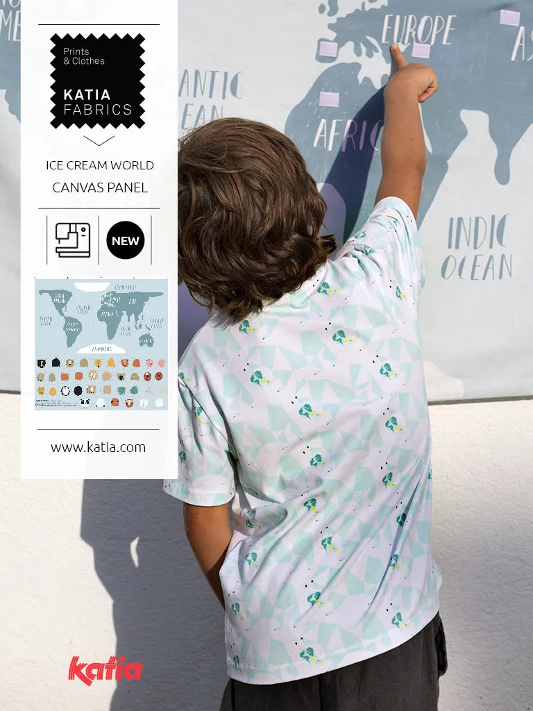Panneau Canvas Katia Ice Cream World - Prix Réduit
