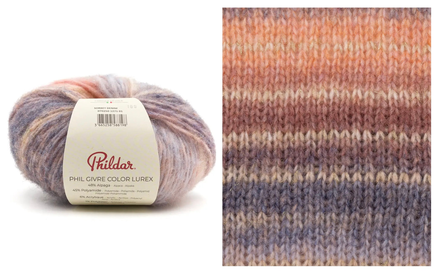 PHIL GIVRE COLOR LUREX