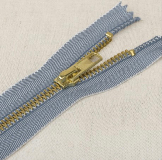 Fermeture éclair Jean n°5 non séparable – 6 mm