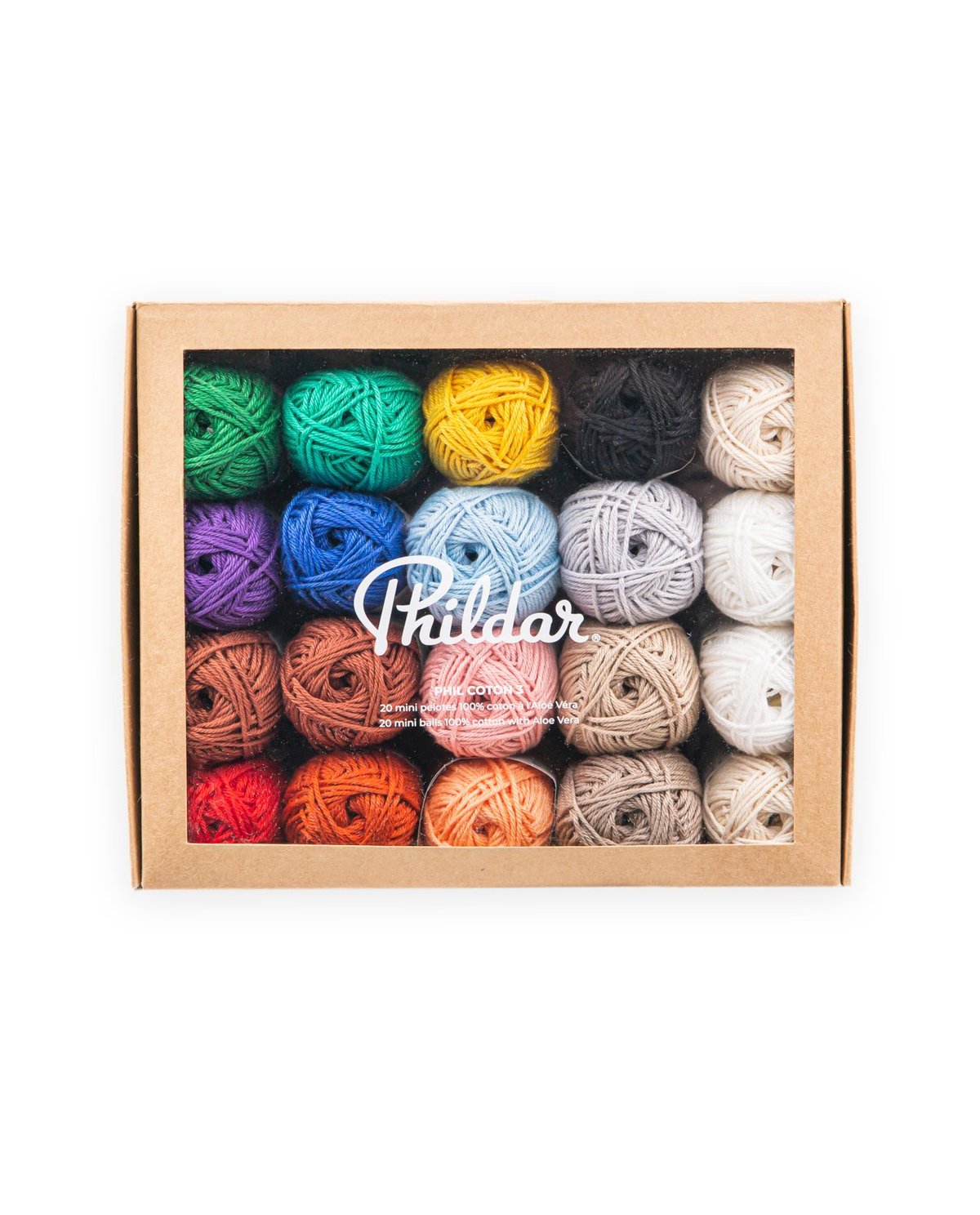 Boite 20 mini pelotes