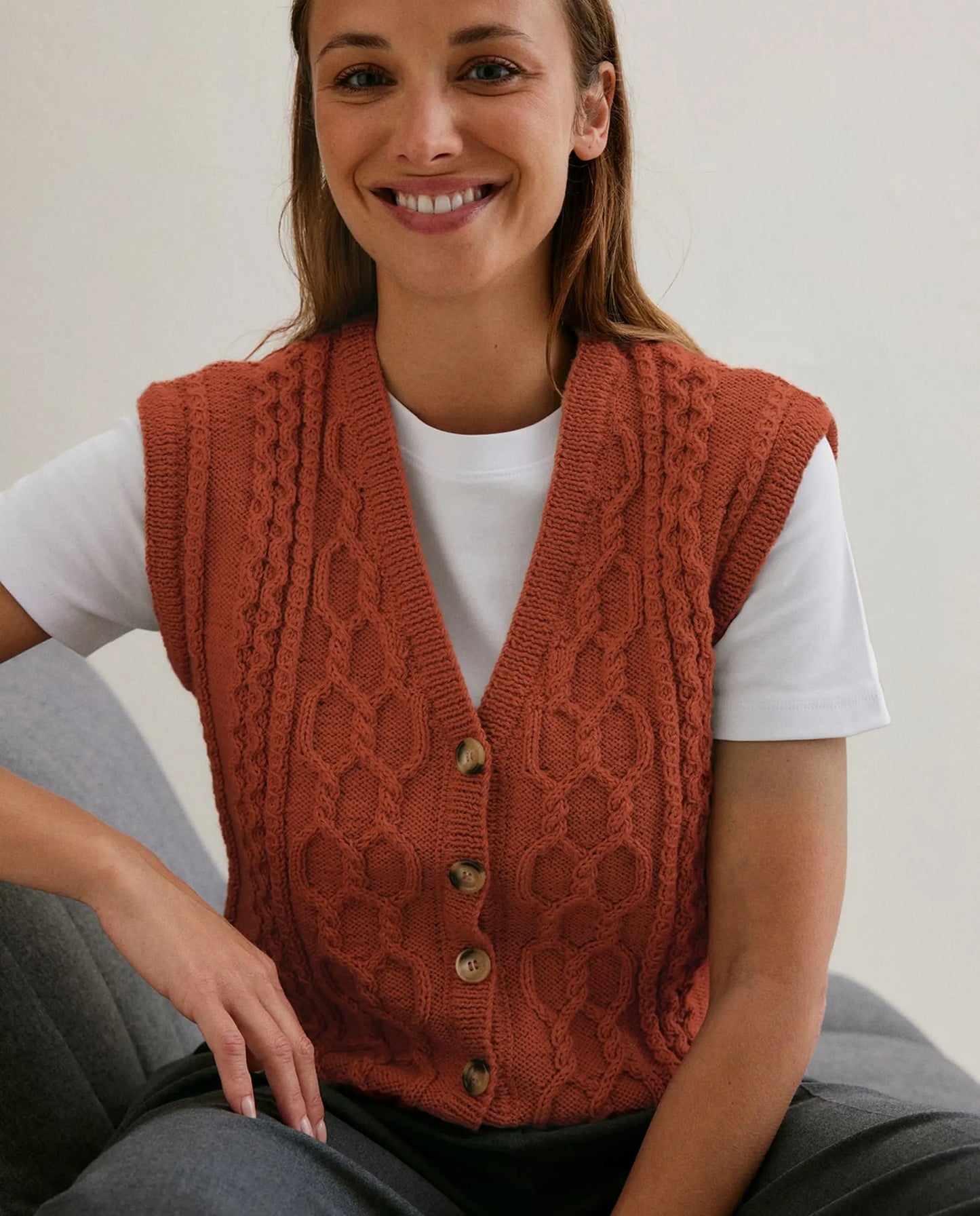 MODÈLE GILET FEMME ORFEO