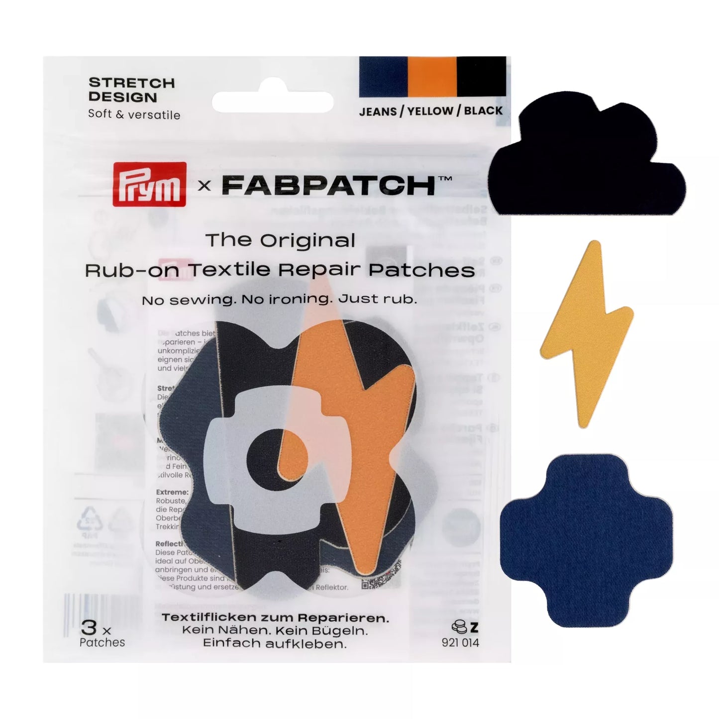 Rub-on Patch STRETCH DESIGN