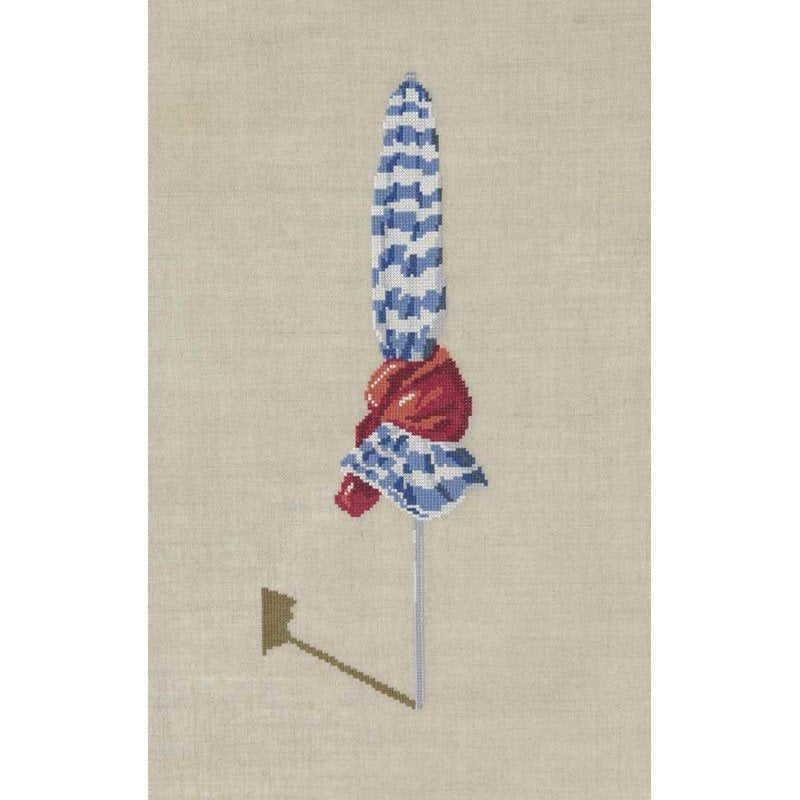 Kit déco au point de croix compté – 18 × 40 cm