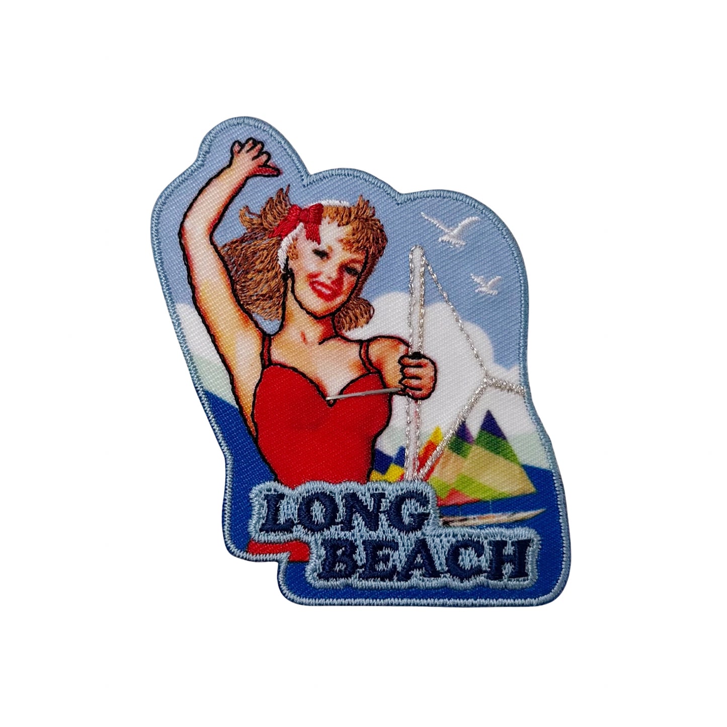 Écusson Thermocollant Pin-Up Vintage