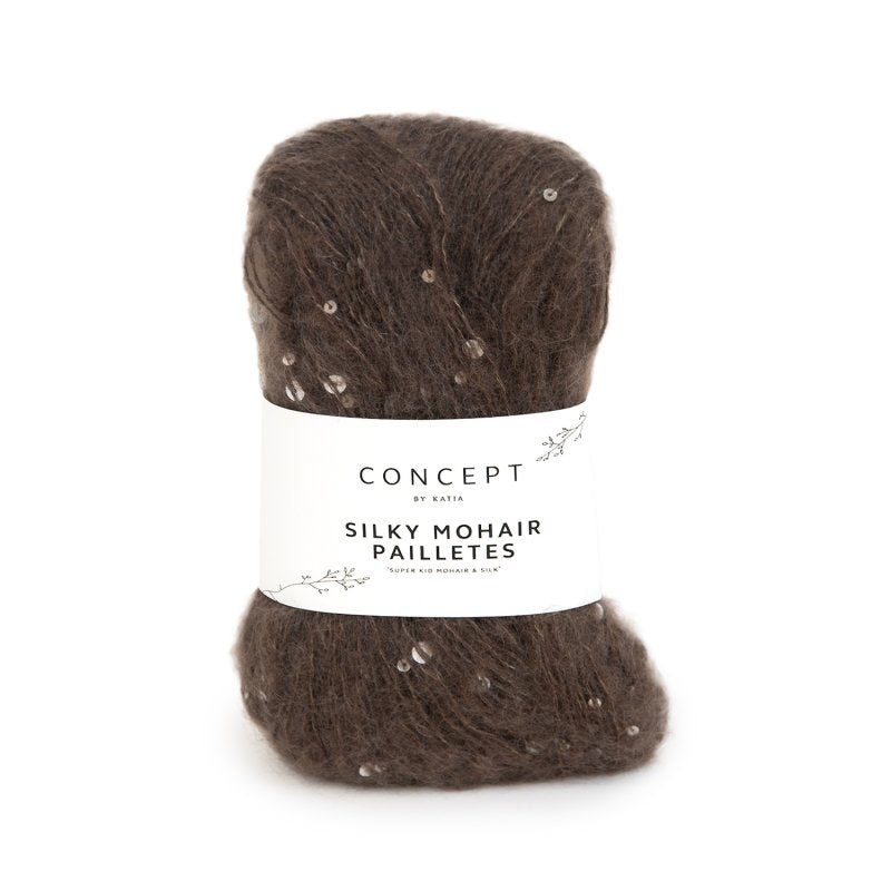 SILKY MOHAIR PAILLETES