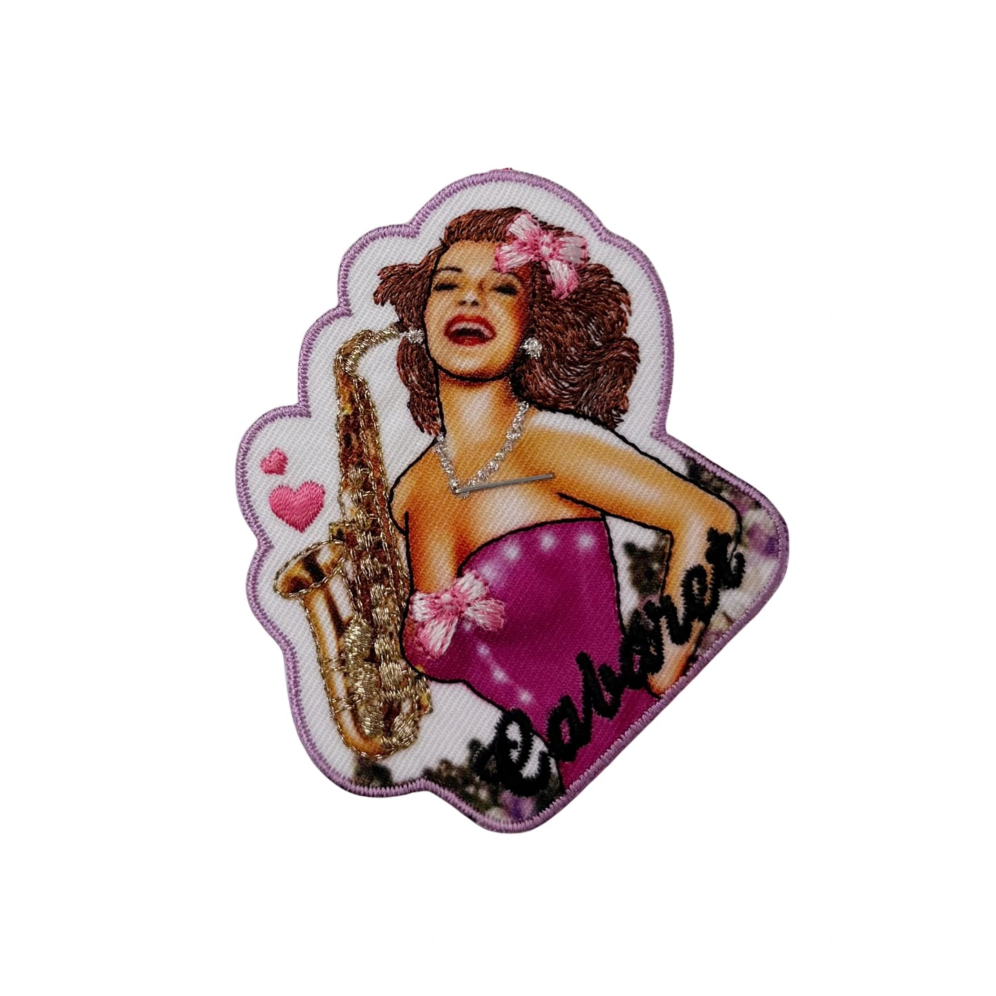 Écusson Thermocollant Pin-Up Vintage