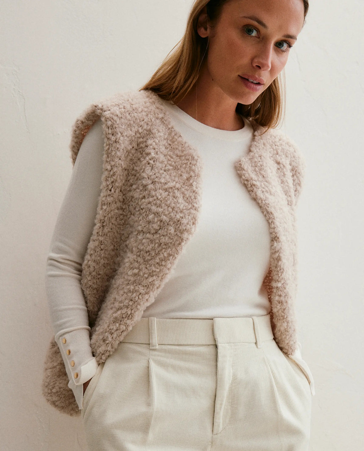 MODÈLE GILET FEMME OLIVIO