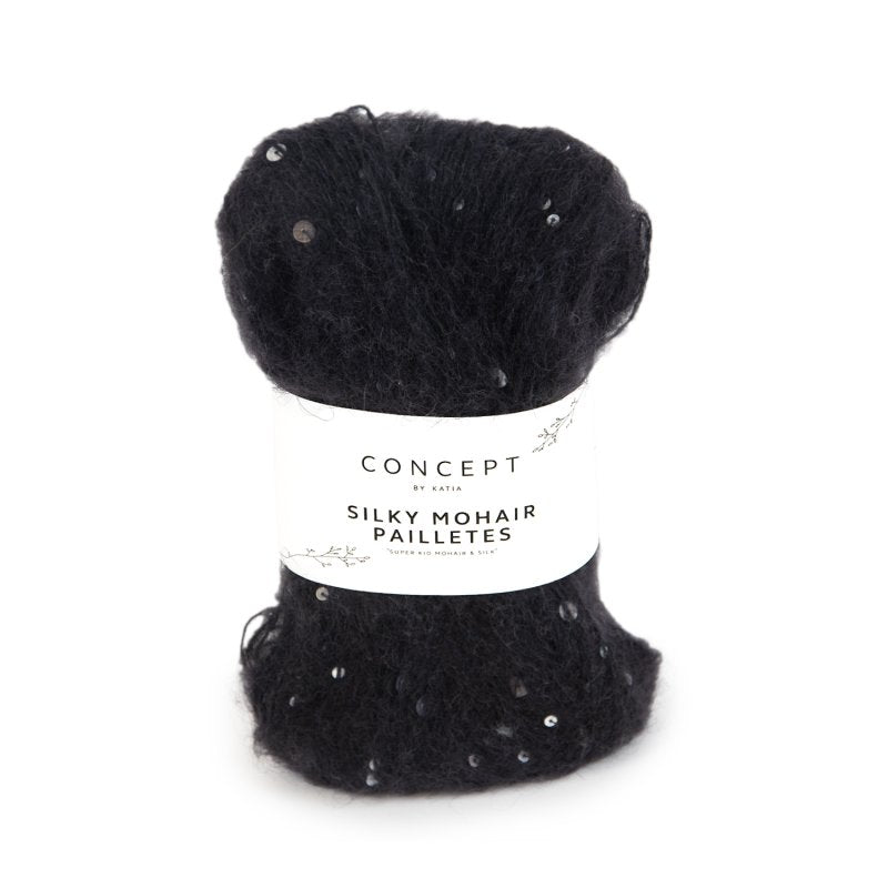 SILKY MOHAIR PAILLETES