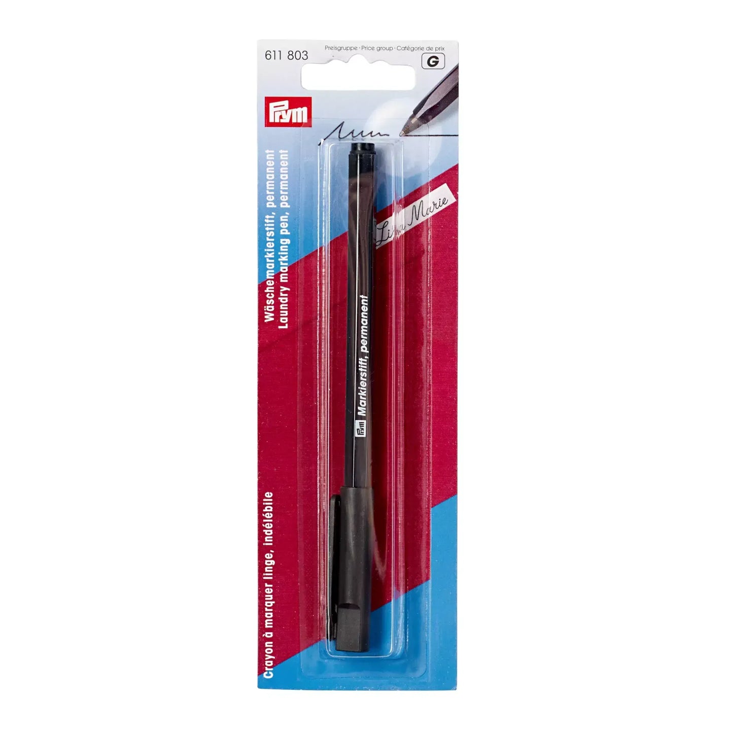 Crayon à marquer, indélébile, noir
