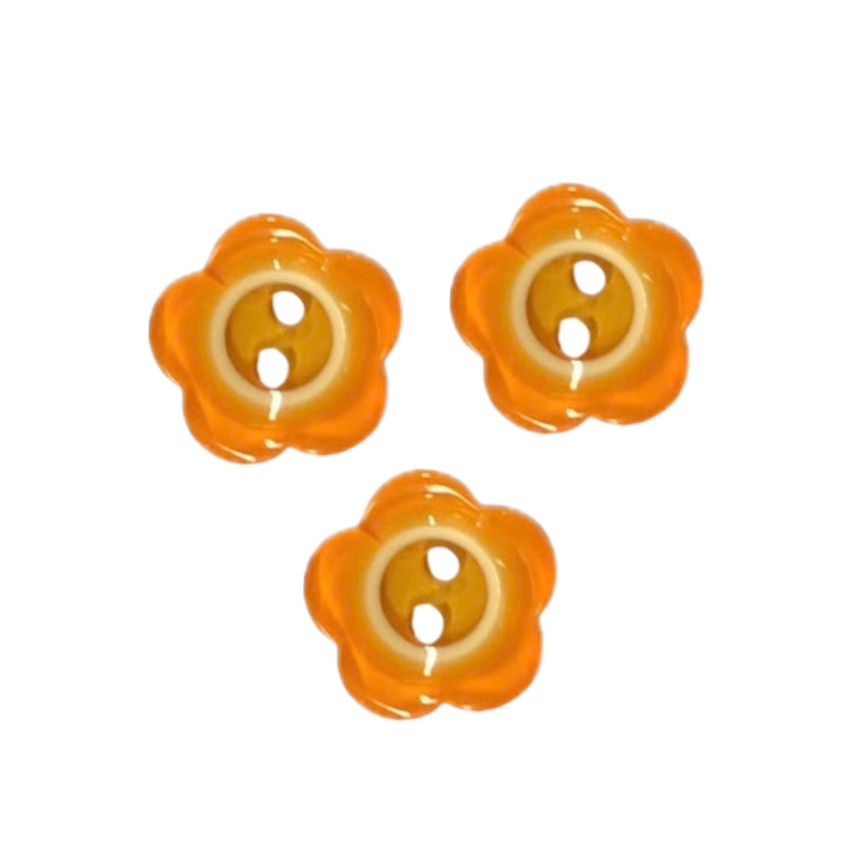 Bouton fleur 2 trous