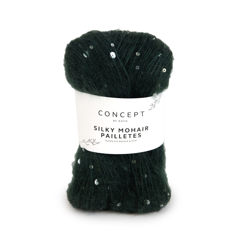SILKY MOHAIR PAILLETES