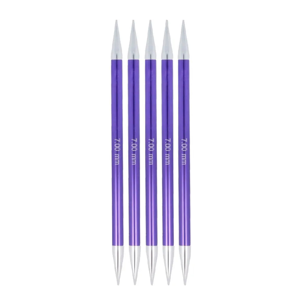 Aiguilles double pointe KnitPro Zing 15 cm