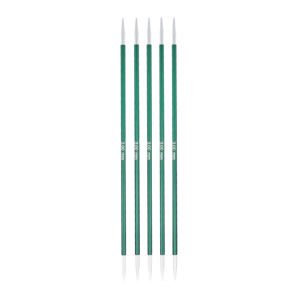 Aiguilles double pointe KnitPro Zing 15 cm