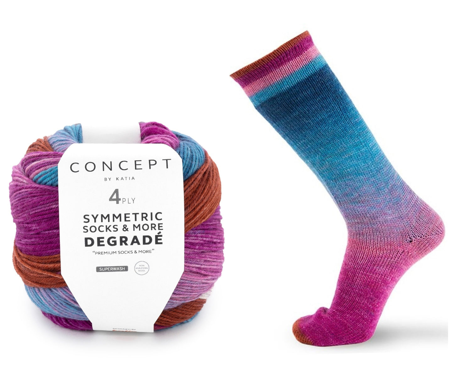 SYMMETRIC SOCKS & MORE - DEGRADÉ