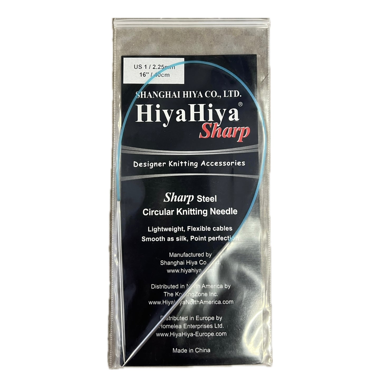 Aiguilles circulaires fixes HiyaHiya Sharp