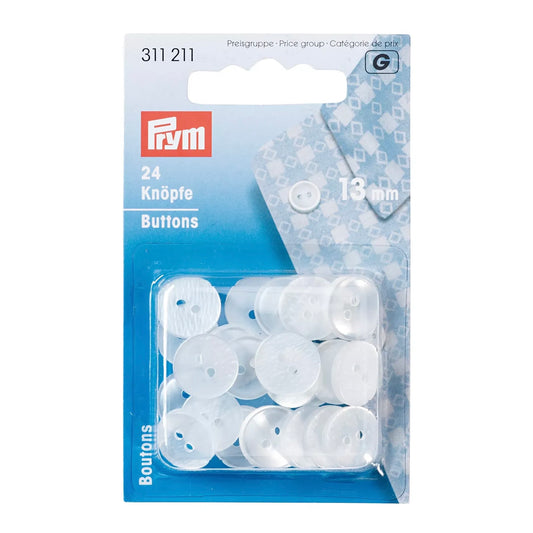 Boutons blouses/pyjamas nacre