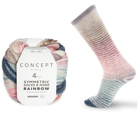 Symmetric Socks & More Rainbow