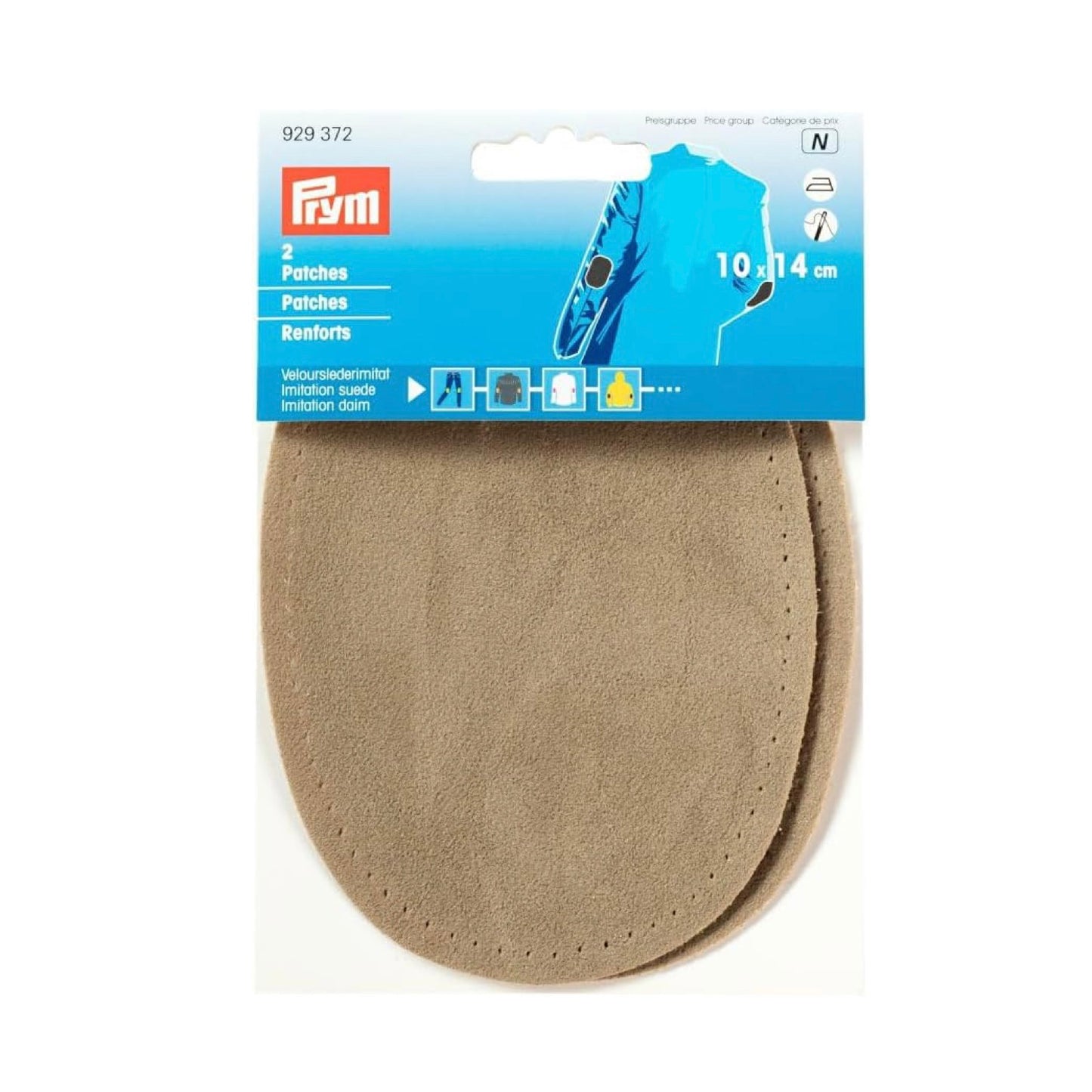 Renforts imitation daim, thermocollant