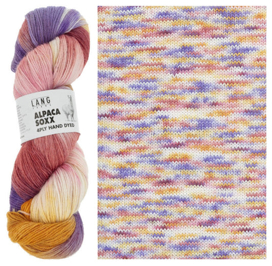 ALPACA SOXX 4-FACH/4-PLY HAND DYED
