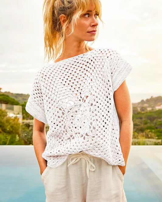 Modèle Pull Flory