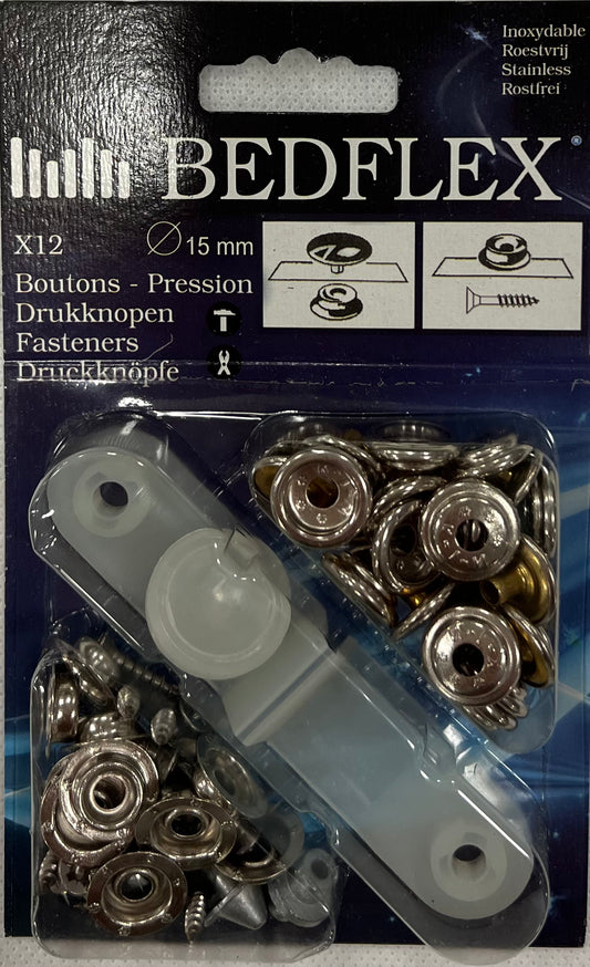 Boutons Pression 15mm