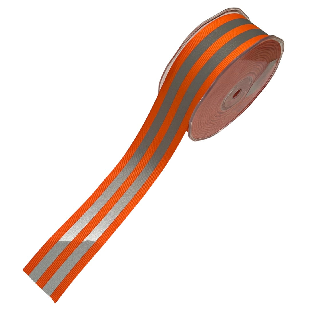 Ruban réfléchissant / Fluo en gros-grain