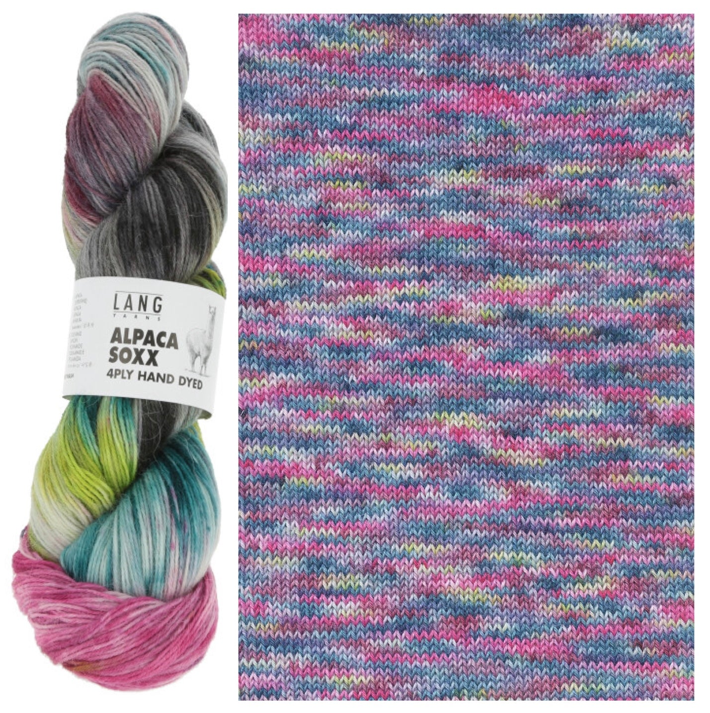 ALPACA SOXX 4-FACH/4-PLY HAND DYED