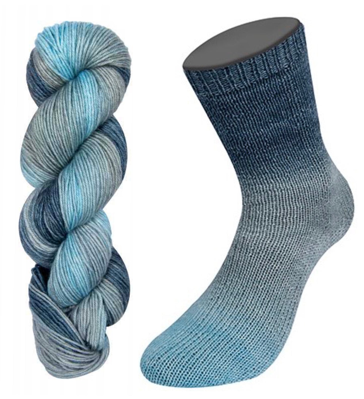 Meilenweit 50 Merino Hand Dyed