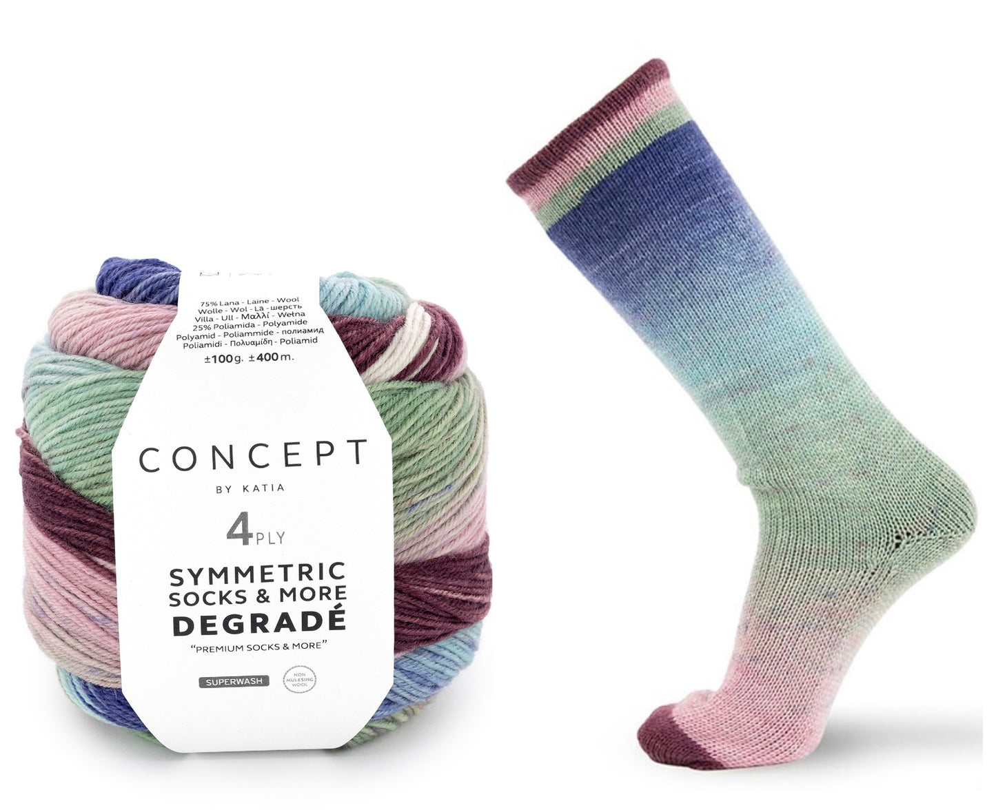 SYMMETRIC SOCKS & MORE - DEGRADÉ