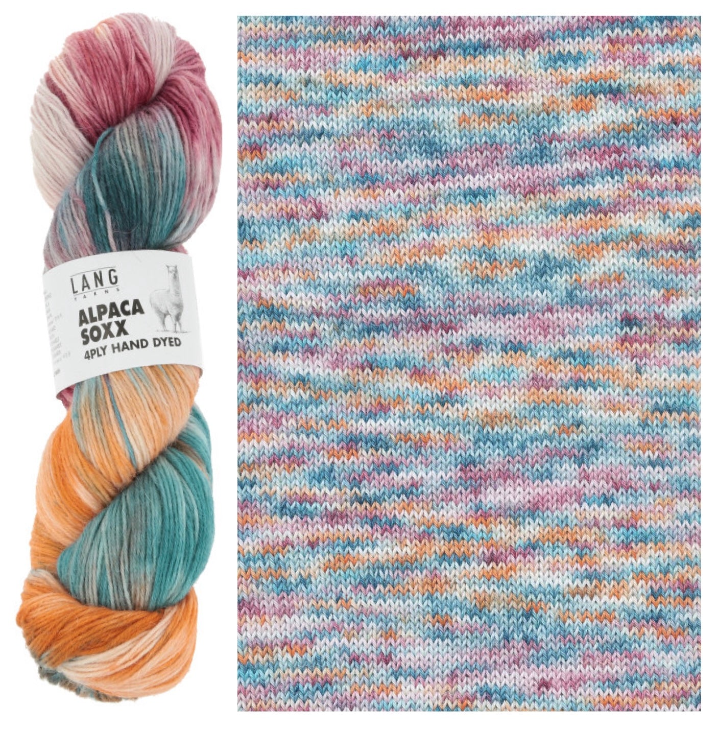 ALPACA SOXX 4-FACH/4-PLY HAND DYED