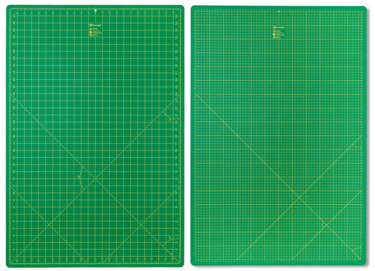 Fond de découpe pour couteaux rotatifs cm/pouces graduation