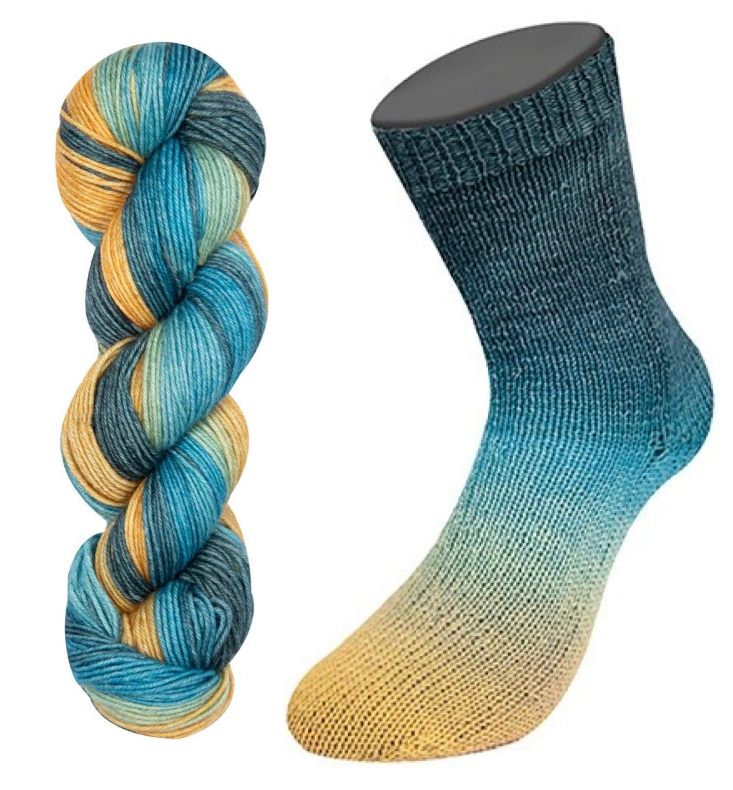 Meilenweit 50 Merino Hand Dyed