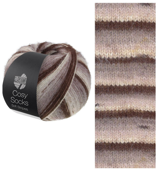COSY SOCKS SOFT STRIPES