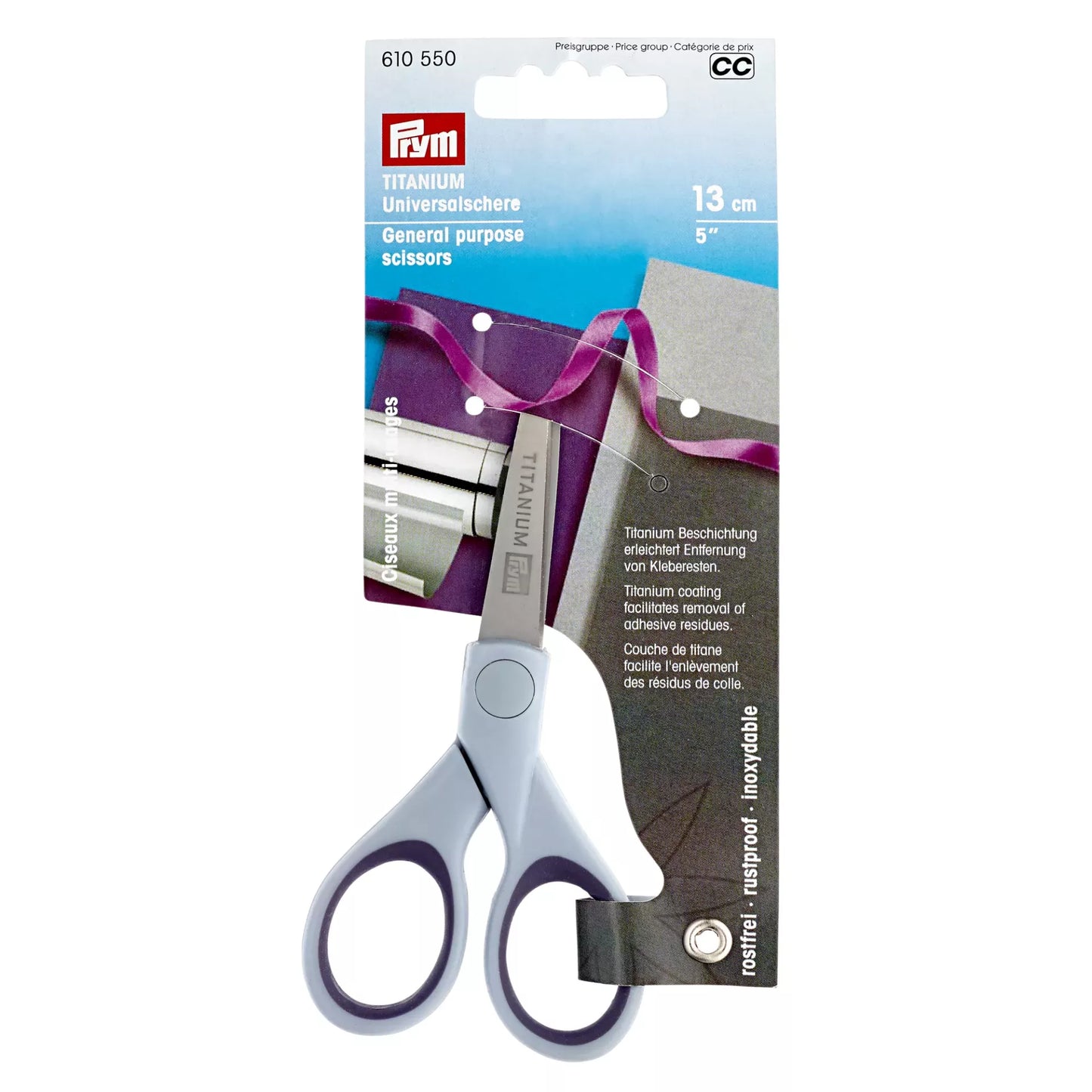 Ciseaux multi-usages « Titanium » 13cm