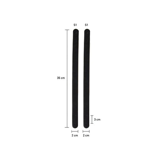 Anses de sac en similicuir 35 cm