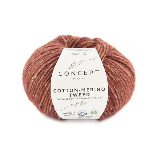 Cotton Merino Tweed