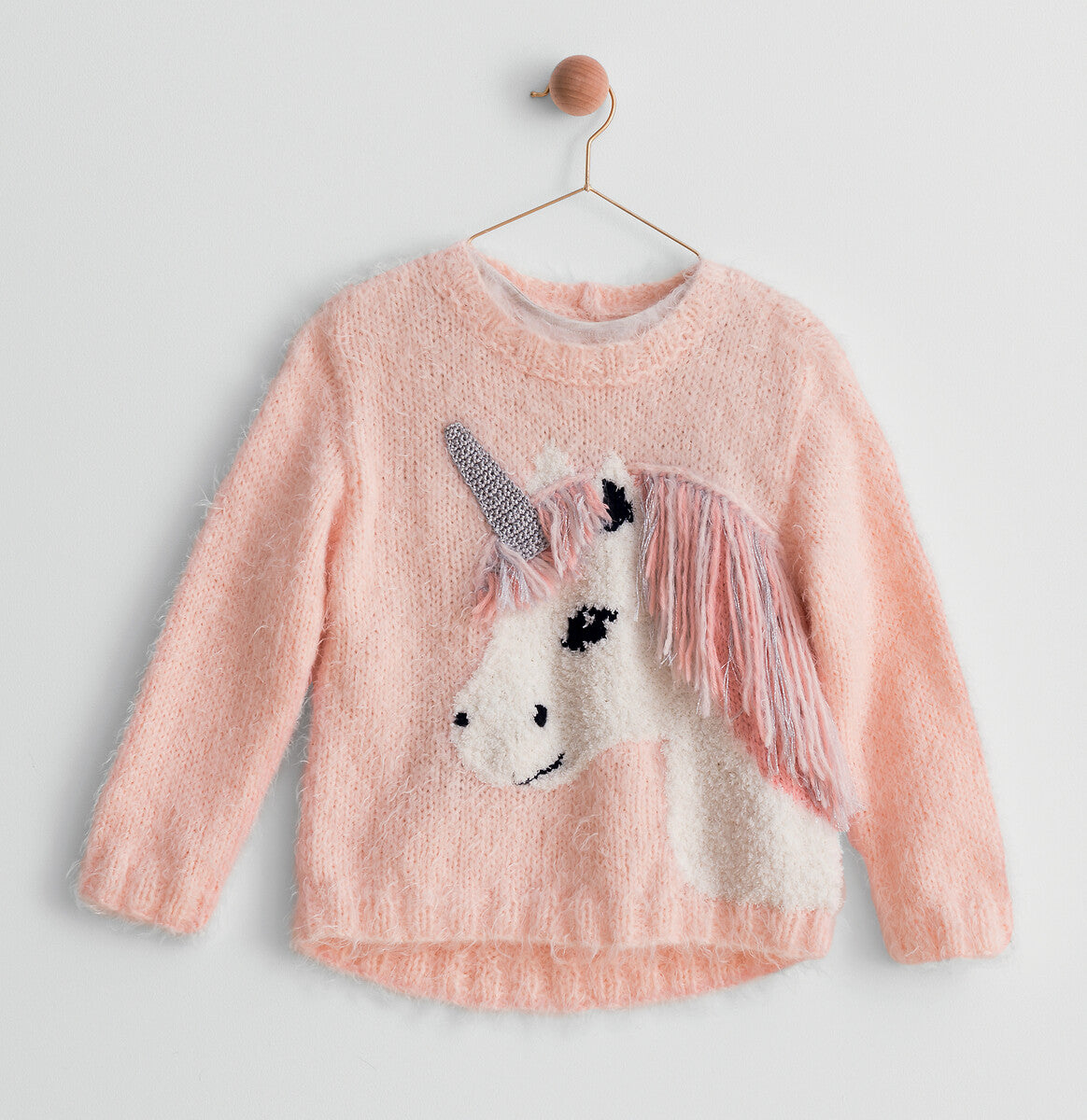 MODÈLE Pull Ambre / Licorne 4-12ans