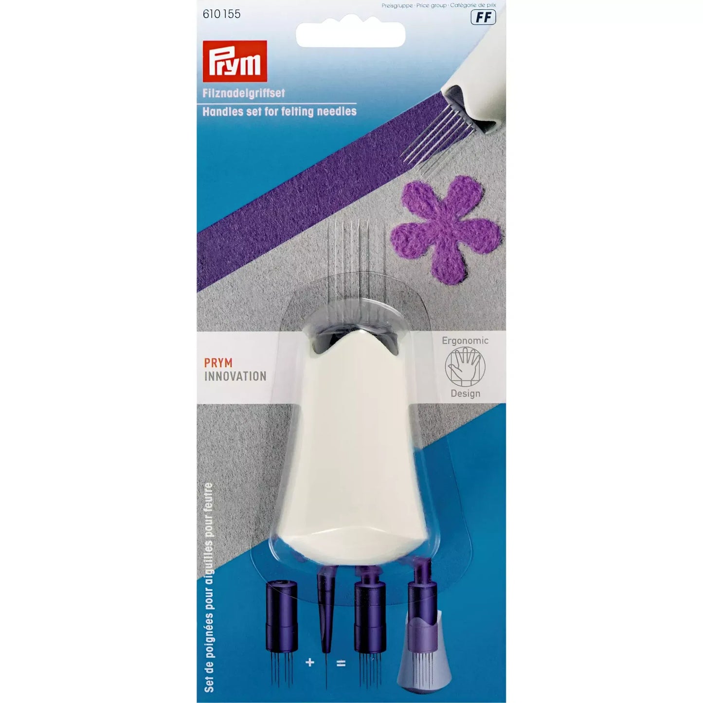 Set de manches pour aiguilles pour feutre