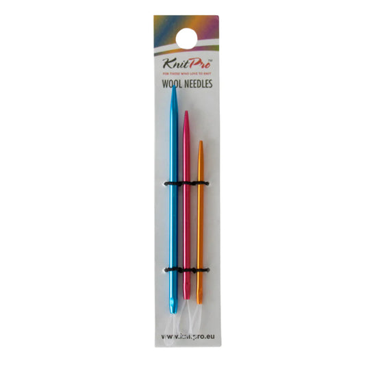 AIGUILLES LAINE ALUMINIUM AVEC BOUCLE NYLON