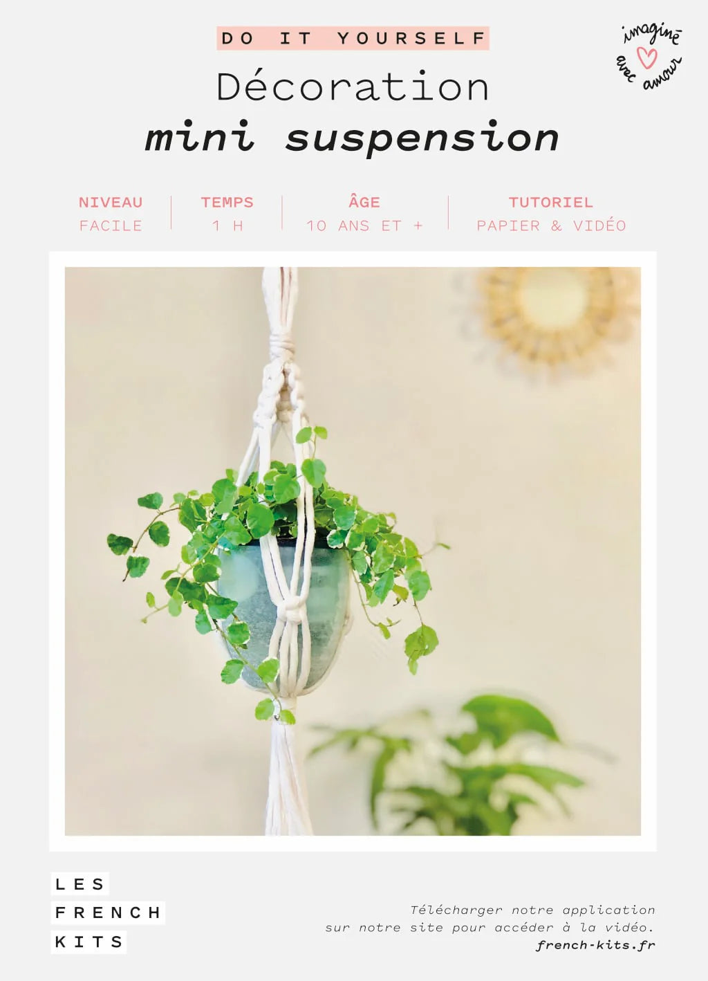 Kit Macramé Mini Suspension
