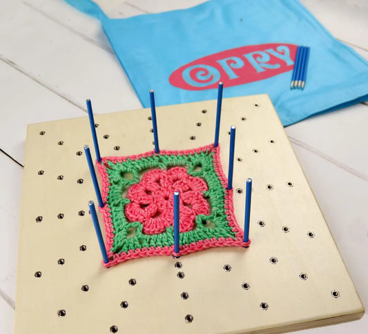 Planche de blocage double face pour Granny Square