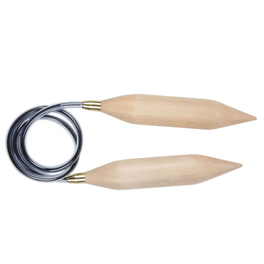 Jumbo Birch circular needle 100cm