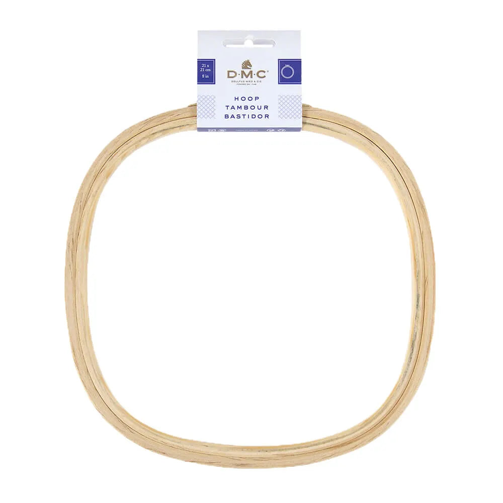 TAMBOUR CARRÉE BOIS FANTAISIE