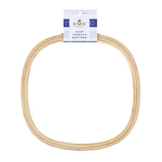 TAMBOUR CARRÉE BOIS FANTAISIE