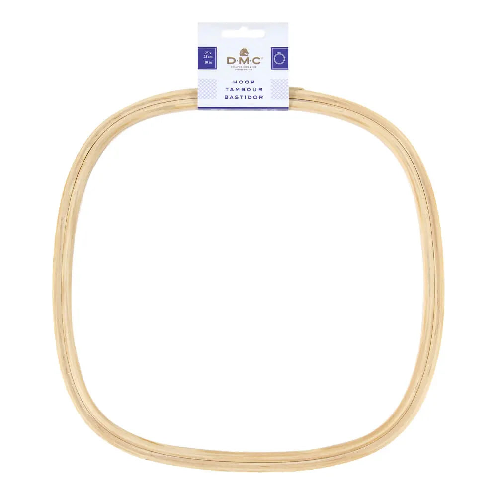 TAMBOUR CARRÉE BOIS FANTAISIE