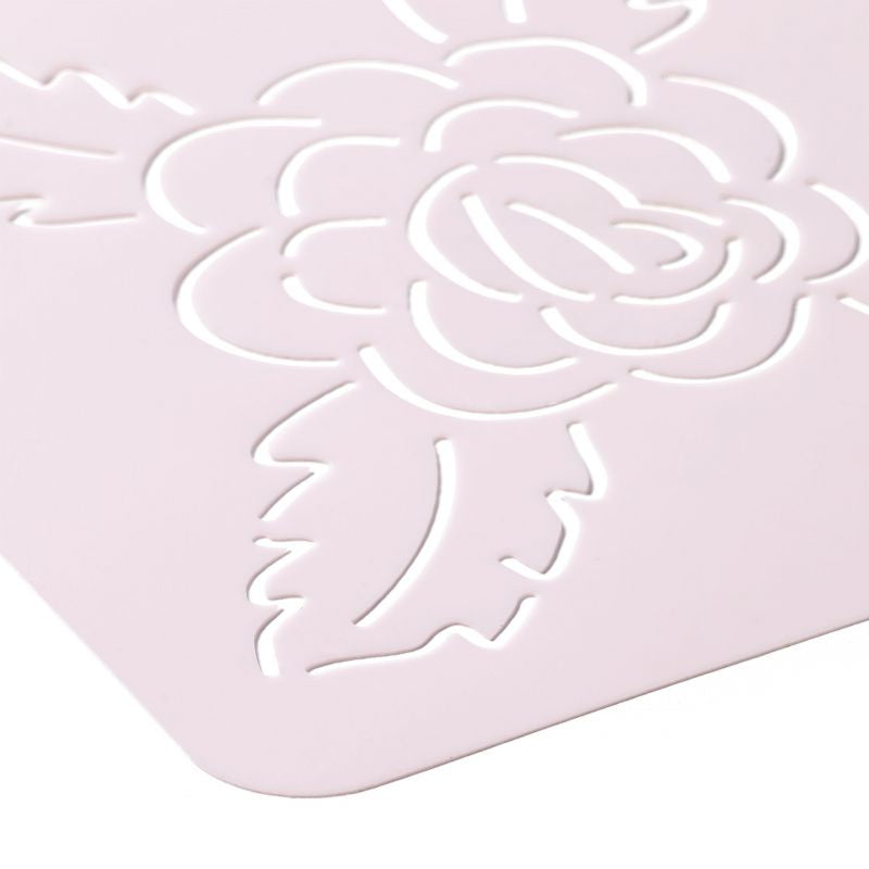 Pochoirs floraux pour quilt et décoration