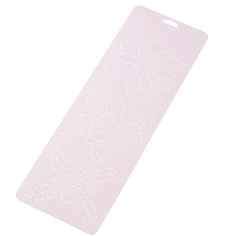 Pochoirs floraux pour quilt et décoration