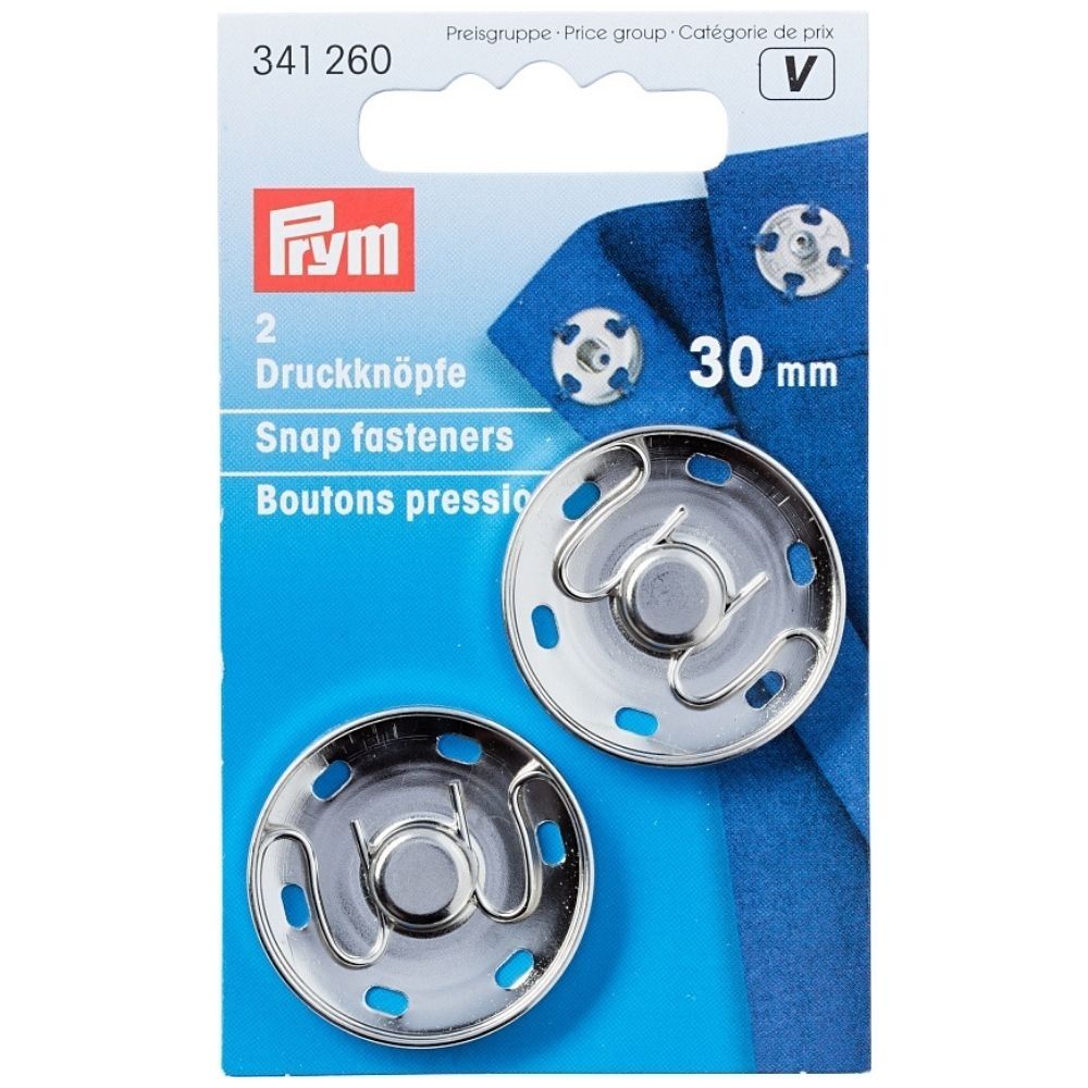 Boutons pression à coudre