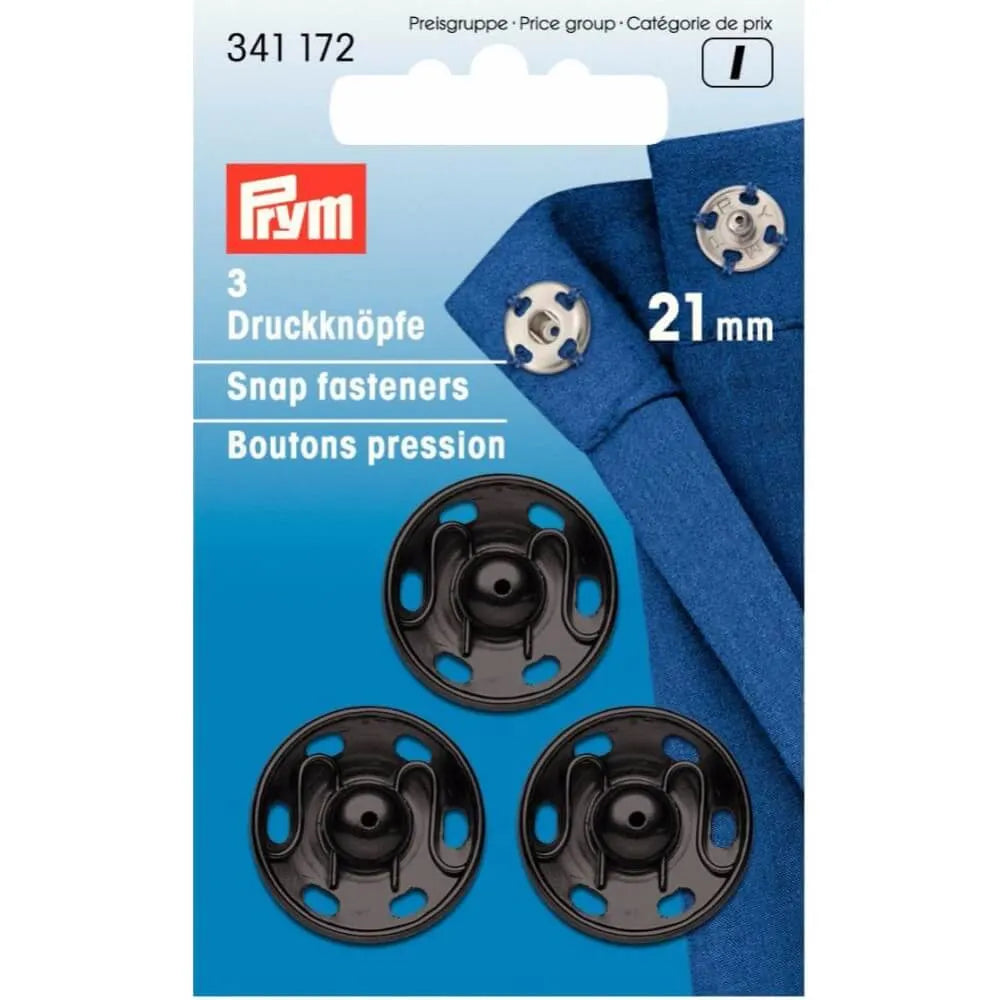 Boutons pression à coudre