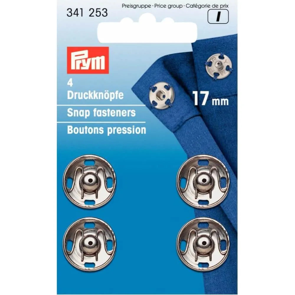 Boutons pression à coudre